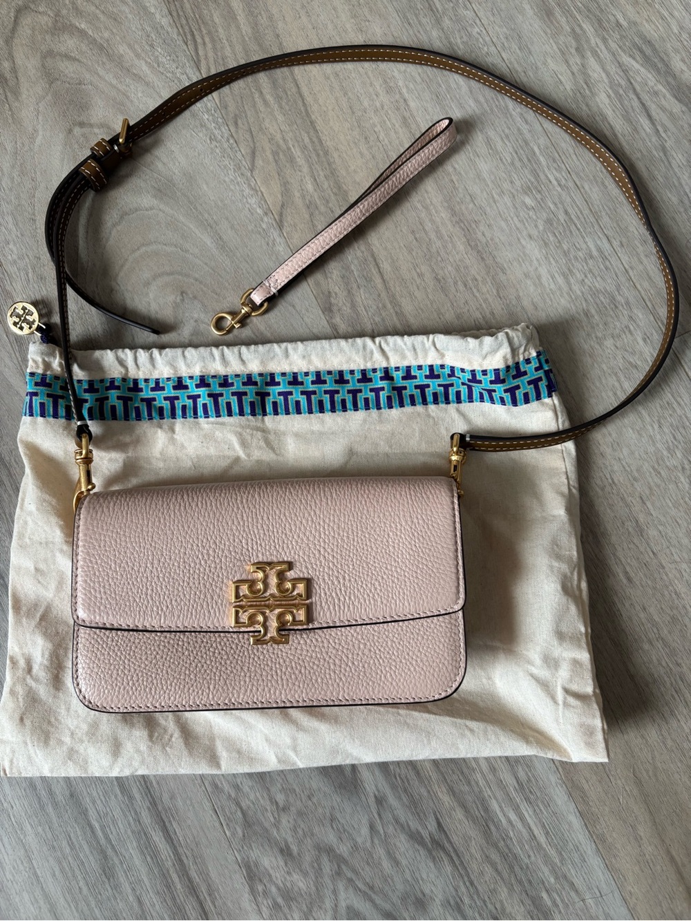 Tory Burch Fleming Crossbody/Wristlet Bag
